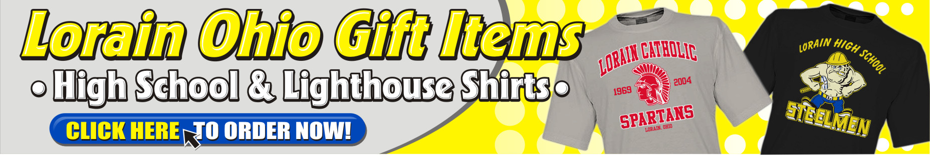 Lorain Gift Items Banner